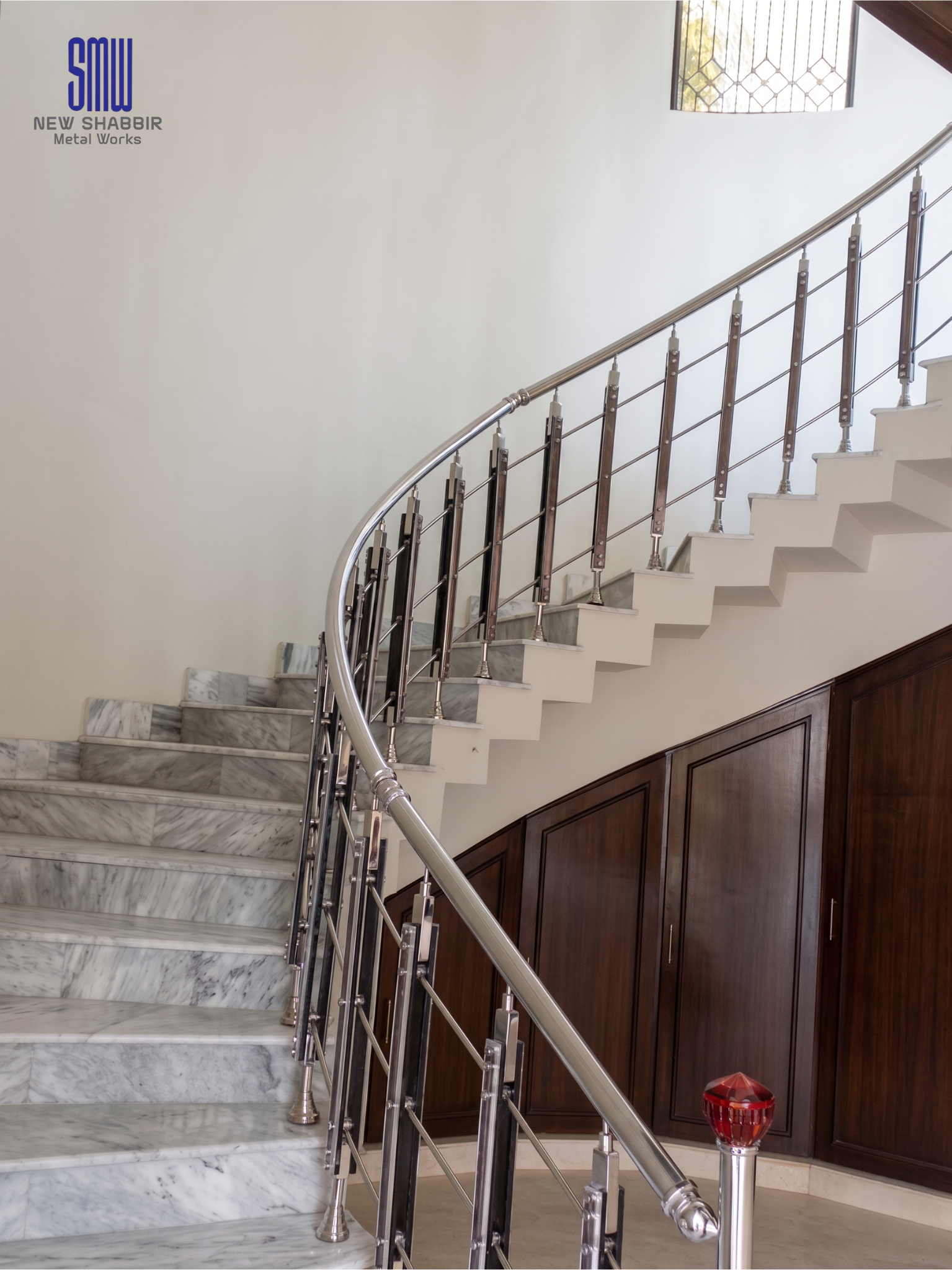 Modern Staircase Railing - SMW Pakistan